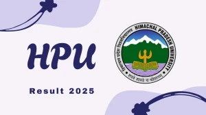 HPU Result 2025 Released at hpuniv.ac.in Direct Link to Download  Result