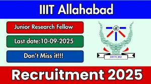 IIIT Allahabad Junior Research Fellow Recruitment 2025 - Apply Online for 01 Posts
