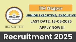 IIM Nagpur Junior Executive/ Executive Recruitment 2025 - Apply Online