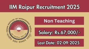 IIM Raipur Non Teaching Recruitment 2025 - Apply Online