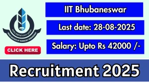 IIT Bhubaneswar Recruitment 2025 - Apply Online for Project Associate, Project Lab Assistant Posts