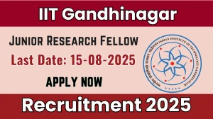 IIT Gandhinagar Junior Research Fellow Recruitment 2025 - Apply Online