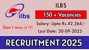 ILBS Recruitment 2025 - Apply Online for 171 Professor, Consultant and More Posts ILBS Recruitment 2025 - Apply Online for 171 Professor, Consultant and More Posts