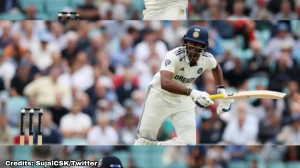 India Reach 204/6 on Rain-Interrupted Day 1