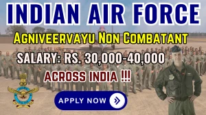 Indian Air Force Agniveervayu Non Combatant Recruitment 2025 - Apply Online Indian Air Force Agniveervayu Non Combatant Recruitment 2025 - Apply Online