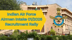 Indian Air Force Airmen Intake 01/2026 Recruitment Rally: Group Y (Non-Technical) Medical Assistant Trade Notification