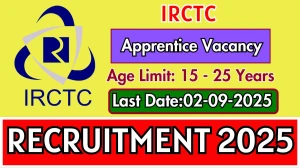 IRCTC Apprentice Recruitment 2025 - Apply Online for 28 Posts
