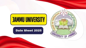 Jammu University Date Sheet 2025 Announced @ coeju.com Details Here