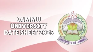 Jammu University Date Sheet 2025 Out @ coeju.com Details Here