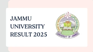 Jammu University Result 2025 Out at coeju.com Direct Link to Download 1st Sem Result