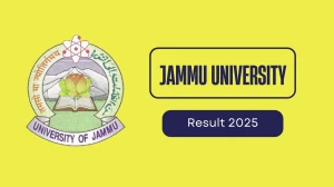 Jammu University Result 2025 Out at coeju.com Direct Link to Download 3rd, 4th, 6th, 8th Sem Result