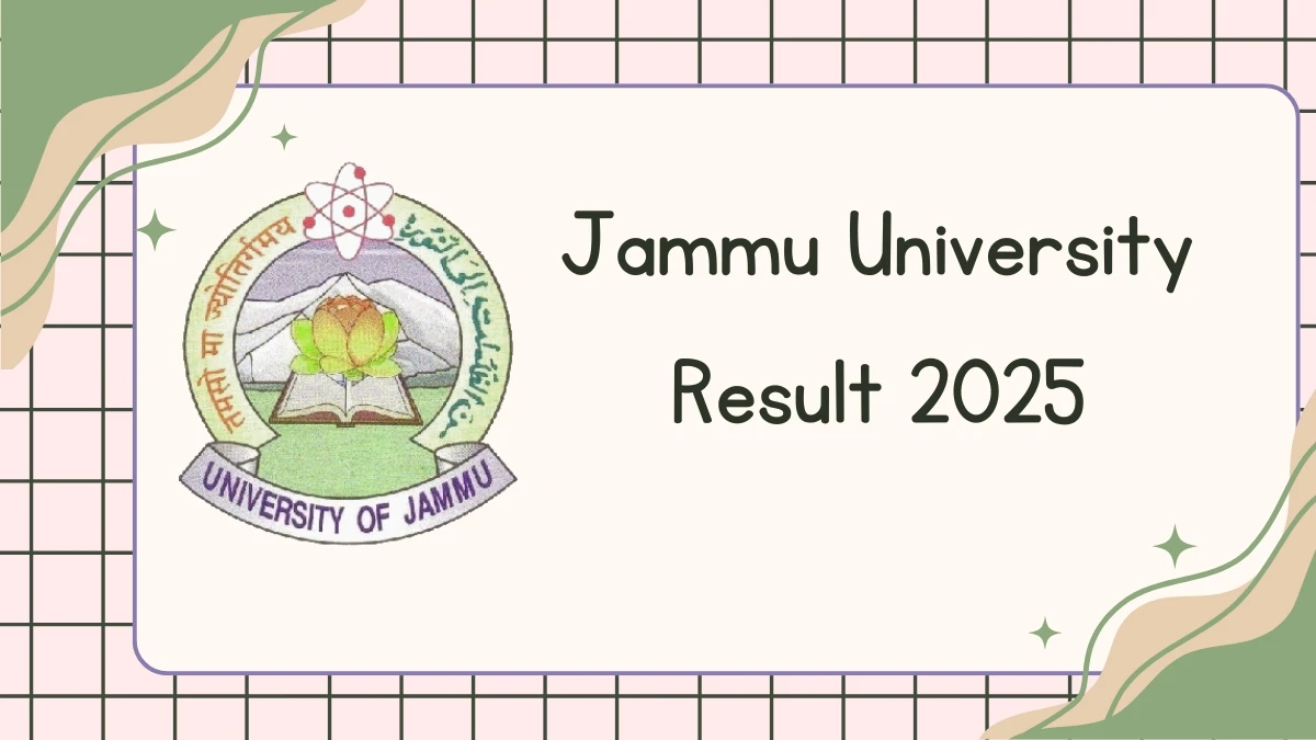 Jammu University Result 2025 Released at coeju.com Direct Link to Download 1st, 3rd, 4th, 5th, 6th, 8th and 10th Semester Result