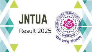 JNTUA Result 2025 Released at jntua.ac.in Direct Link to Download 2nd and 4th Semester Result