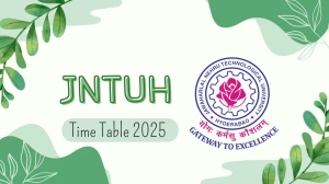 JNTUH Time Table 2025 Announced @ jntuh.ac.in Details Here