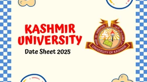 Kashmir University Date Sheet 2025 Out @ uok.edu.in Details Here
