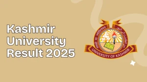 Kashmir University Result 2025 Out at uok.edu.in Direct Link to Download UG, PG Course Result