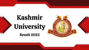 Kashmir University Result 2025 Released at uok.edu.in Direct Link to Download 2nd Semester Result