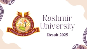 Kashmir University Result 2025 Released at uok.edu.in Direct Link to Download 6th Semester Result