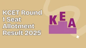 KCET Round 1 Seat Allotment Result 2025 Out at cetonline.karnataka.gov.in How to check Results Here