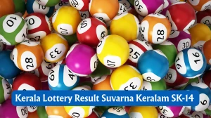 Kerala Lottery Result Today 01.08.2025 Suvarna Keralam SK-14 Out: Check All Suvarna Keralam SK-14 Bumper Winning Numbers Here