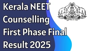 Kerala NEET Counselling First Phase Final Result 2025 Out at cee.kerala.gov.in Direct Link to Download Result