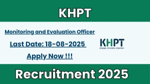 KHPT Monitoring and Evaluation Officer Recruitment 2025 - Apply Online