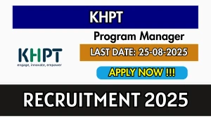 KHPT Program Manager Recruitment 2025 - Apply Online KHPT Program Manager Recruitment 2025 - Apply Online
