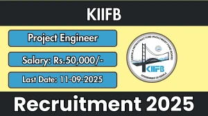KIIFB Project Engineer Recruitment 2025 - Apply Online by Sep 11