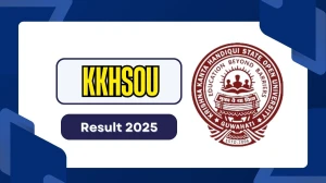 KKHSOU Result 2025 Out at kkhsou.ac.in Direct Link to Download 1st Sem Result
