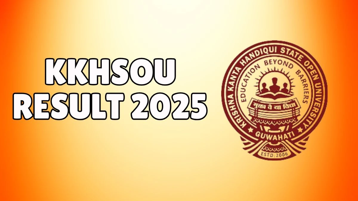 KKHSOU Result 2025 Released at kkhsou.ac.in Direct Link to Download 1st, 2nd Sem Result