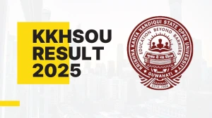 KKHSOU Result 2025 Released at kkhsou.ac.in Direct Link to Download 1st Semester Result