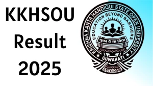 KKHSOU Result 2025 Released at kkhsou.ac.in Direct Link to Download First Semester Result