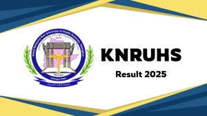 KNRUHS Result 2025 Released at knruhs.telangana.gov.in Direct Link to Download 2nd, 5th Sem Result KNRUHS Result 2025 Released at knruhs.telangana.gov.in Direct Link to Download 2nd, 5th Sem Result