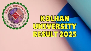 Kolhan University Result 2025 Out at kolhanuniversity.ac.in Direct Link to Download 1st, 2nd and 3rd Sem Result Kolhan University Result 2025 Out at kolhanuniversity.ac.in Direct Link to Download 1st, 2nd and 3rd Sem Result