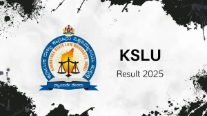 KSLU Result 2025 Released at kslu.karnataka.gov.in Direct Link to Download 1st Sem to 10th Sem Result