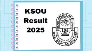 KSOU Result 2025 Released at ksouportal.com Direct Link to Download 4th Semester Result