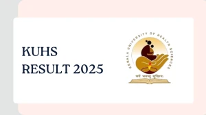 KUHS Result 2025 Out at kuhs.ac.in Direct Link to Download 1st, 3rd and 5th Sem Result