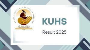 KUHS Result 2025 Out at kuhs.ac.in Direct Link to Download PG Course Result