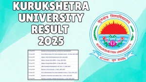 Kurukshetra University Result 2025 Released at kuk.ac.in Direct Link to Download UG Course Result