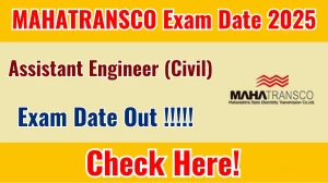 MAHATRANSCO Assistant Engineer (Civil) Exam Date 2025 Out for 134 Posts at mahatransco.in Check Details Here MAHATRANSCO Assistant Engineer (Civil) Exam Date 2025 Out for 134 Posts at mahatransco.in Check Details Here