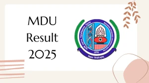 MDU Result 2025 Released at dauniv.ac.in Direct Link to Download 6th Semester Result