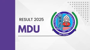 MDU Result 2025 Released at mdurtk.in Direct Link to Download 1st, 2nd Sem Result