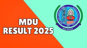 MDU Result 2025 Released at mdurtk.in Direct Link to Download 2nd, 4th, 5th, 9th Sem Result