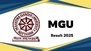 MGU Result 2025 Out at mgu.ac.in Direct Link to Download 1st, 7th Sem Result
