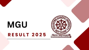 MGU Result 2025 Out at mgu.ac.in Direct Link to Download 3rd Sem Result MGU Result 2025 Out at mgu.ac.in Direct Link to Download 3rd Sem Result