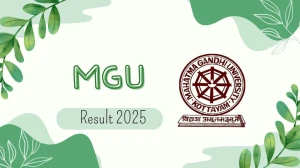 MGU Result 2025 Out at mgu.ac.in Direct Link to Download 3rd Semester Result