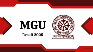 MGU Result 2025 Released at mgu.ac.in Direct Link to Download 2nd, 3rd, 9th Sem Result