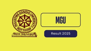 MGU Result 2025 Released at mgu.ac.in Direct Link to Download 3rd Sem Result
