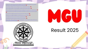 MGU Result 2025 Released at mgu.ac.in Direct Link to Download PG Course Result