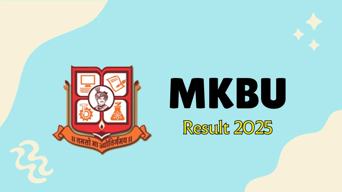 MKBU Result 2025 Released at mkbhavuni.edu.in Direct Link to Download 1st Semester Result